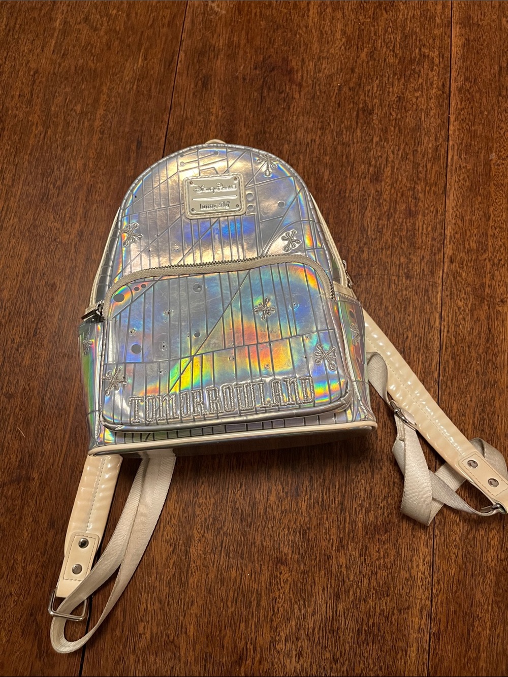 Loungefly Holographic Tomorrowland Mini Backpack - Disney Parks